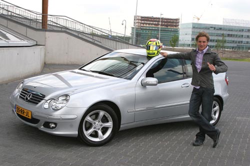 Renger met nieuwe Mercedes bolide